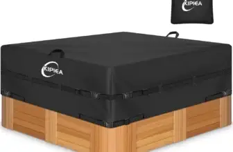 Kipiea 600D Outdoor Waterproof Hot Tub Cover Protector wavesgadget.com