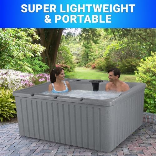 Current 4 Person Outdoor Hot Tub by Aqualife