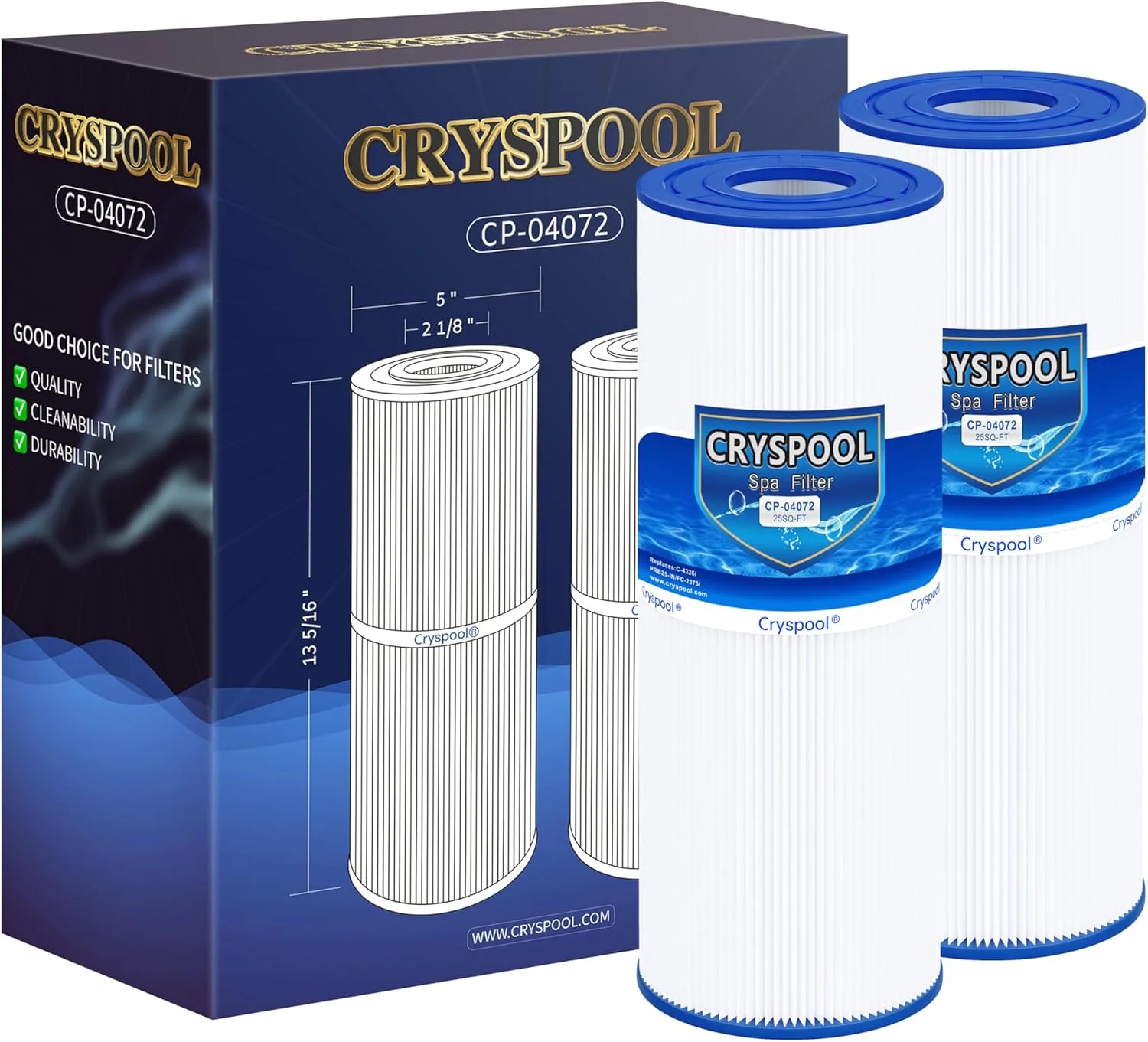Cryspool® 04072 Hot Tub Filter – Reliable & Long-Lasting Filtration Cryspool® 04072 Hot Tub Filter – Reliable & Long-Lasting Filtration